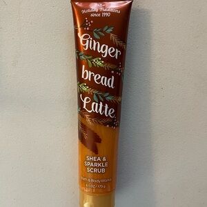 Body Scrub: Gingerbread Latte Shea & Sparkle Scrub NWT